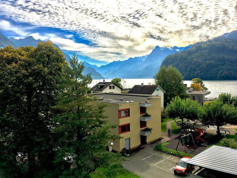 Ferienwohnung Mit Seesicht Brunnen Exteriér fotografie