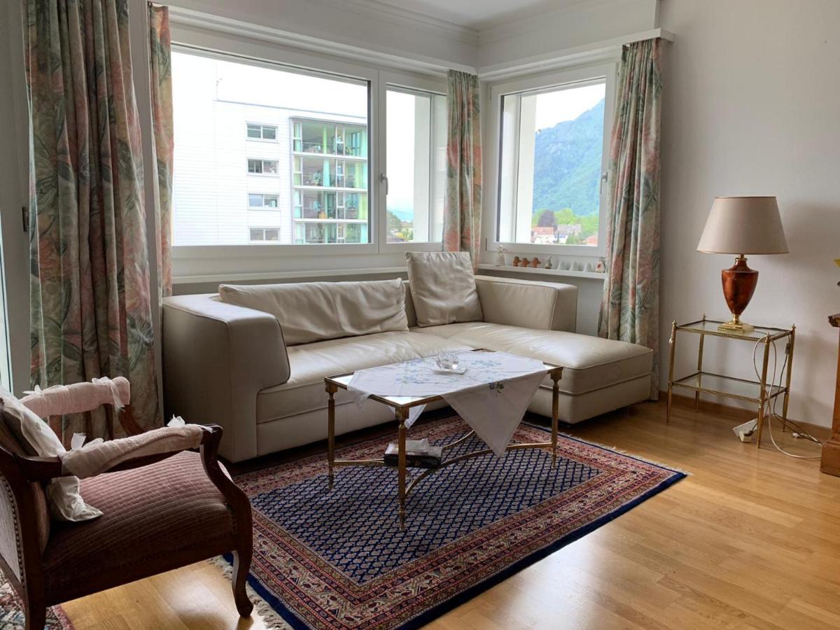 Ferienwohnung Mit Seesicht Brunnen Exteriér fotografie